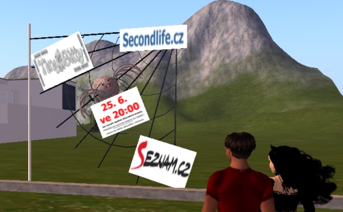 Přednáška v Second Life